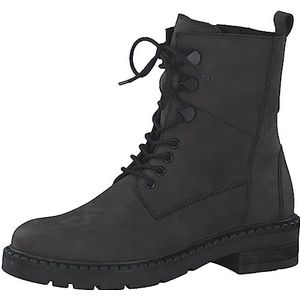 MARCO TOZZI dames 2-25201-41 Lace Boot Flat, Anthracite N.C, 42 EU