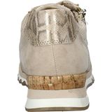 Marco Tozzi - 2/281-41 Sneaker - Dune Combi - Textiel/Synthetisch - Uitneembare Binnenzool