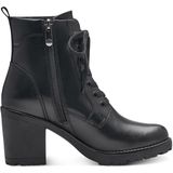 MARCO TOZZI - 2-25204-41 - Enkellaarsjes - Zwart - Blokhak