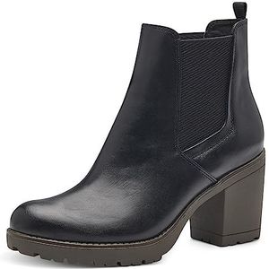 Marco Tozzi Chelsea-boots met stretchinzetten opzij