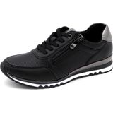 Marco Tozzi - Sneakers - Veganistisch - Zwart - Comfortabel Design