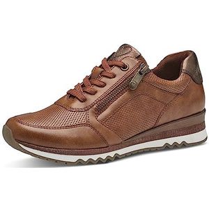 MARCO TOZZI dames 2-23782-41 Sneaker, Cognac/Bronce, 41 EU