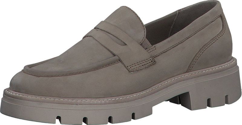 MARCO TOZZI - 2-24701-41 - Slipper - Taupe - Nubuck