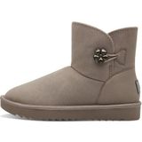 MARCO TOZZI dames 2-26483-41 Boot Flat, Taupe, 36 EU