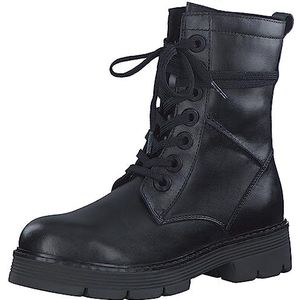 MARCO TOZZI 2-25286-41 dames Lace Boot Flat, Black, 37 EU