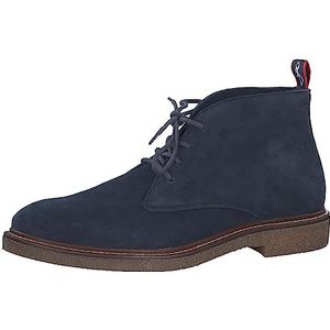 MARCO TOZZI - 2-15100-41 - Lace Boot - Navy - Leer