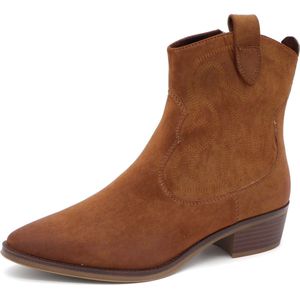 Marco Tozzi Westernlaars - 25081-305 Cognac - Maat 37