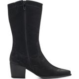 MARCO TOZZI - MT Soft Lining - Dames Boot Heel - BLACK - Imitatieleer