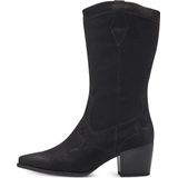 MARCO TOZZI - MT Soft Lining - Dames Boot Heel - BLACK - Imitatieleer
