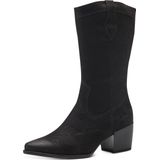 MARCO TOZZI - MT Soft Lining - Dames Boot Heel - BLACK - Imitatieleer