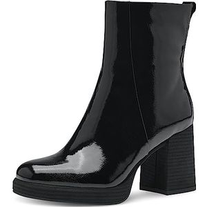 MARCO TOZZI dames 2-25382-41 Boot Heel, Black Patent, 38 EU