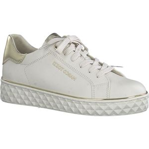MARCO TOZZI - 2-23705-41 Sneaker - Cream Comb - Veganistisch - Zachte Voering