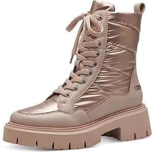 MARCO TOZZI dames 2-26264-41 Warmlined Lace Boot, Taupe Met.Comb, 37 EU