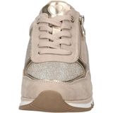Marco Tozzi Sneakers - Beige - Textiel - Rubber Zool