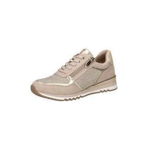 Marco Tozzi Sneakers - Beige - Textiel - Rubber Zool