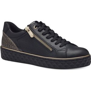 MARCO TOZZI Sneaker by Guido Maria Kretschmer 2-23709-41 dames, Black Gold, 37 EU