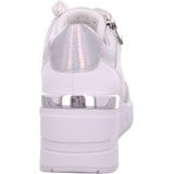 Marco Tozzi - 23743-197 Sneaker - Wit/Zilver - Synthetisch Materiaal