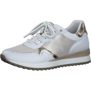 MARCO TOZZI MT Soft Lining + Feel Me - removable insole Dames Sneaker - WHITE COMB - Maat 40