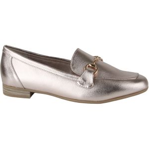 Marco Tozzi Dames Instapper - 24213-957 Platinum - Maat 36