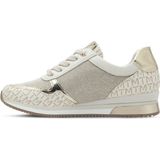 Marco Tozzi - Dames Sneaker - F-breedte - Textiel/Synthetisch - Zwart