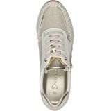 Marco Tozzi - Dames Sneaker - F-breedte - Textiel/Synthetisch - Zwart