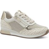Marco Tozzi - Dames Sneaker - F-breedte - Textiel/Synthetisch - Zwart