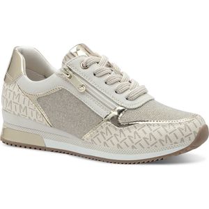 Marco Tozzi - Dames Sneaker - F-breedte - Textiel/Synthetisch - Zwart