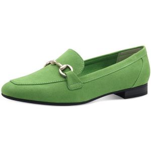 MARCO TOZZI 2-24212 Mocassin - Appelgroen - Textiel - Veganistisch
