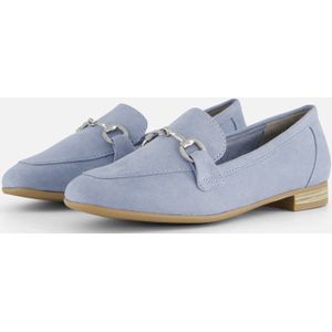 Marco Tozzi - Instappers - Blauw - Textiel - Dames