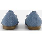 MARCO TOZZI Ballet Flat by Guido Maria Kretschmer 2-22136-42 dames, Lt Blue Jeans, 37 EU