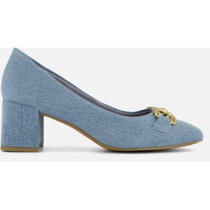 Marco Tozzi Pumps denim Textiel