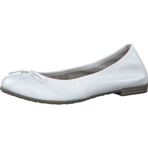 MARCO TOZZI Ballet Flat by Guido Maria Kretschmer 2-22100-41 dames, White, 40 EU
