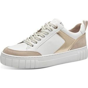 Marco Tozzi, Schoenen, Dames, Wit, 40 EU, Witte Dune Sneakers voor Vrouwen