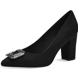 MARCO TOZZI Marco Tozzi Feel Me pumps voor dames, zachte binnenzool, veganistisch, 2-22423-42 pumps dames, zwart.