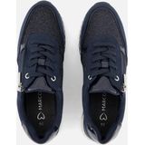 Marco Tozzi Sneakers - Zwart - Textiel - Dames