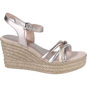 Marco Tozzi 2-28307532 dames sandalen sportief metallic