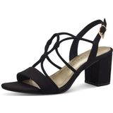 MARCO TOZZI Heeled Sandal by Guido Maria Kretschmer 2-28308-42 dames, Black, 38 EU