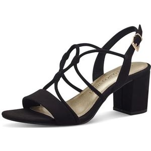 MARCO TOZZI Heeled Sandal by Guido Maria Kretschmer 2-28308-42 dames, Black, 37 EU