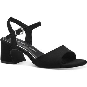 MARCO TOZZI - Heeled Sandal - Dames - Black - Veganistisch - Zachte Voering