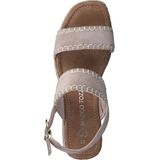 MARCO TOZZI - Premio - Sandalen - Nude - Leer - Zacht Voetbed