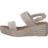 MARCO TOZZI - Premio - Sandalen - Nude - Leer - Zacht Voetbed