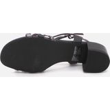 Marco Tozzi Dames Sandalette - 28223-098 Zwart Combi