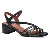 Marco Tozzi Dames Sandalette - 28223-098 Zwart Combi