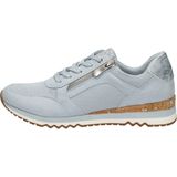 Marco Tozzi dames sneaker - Licht blauw