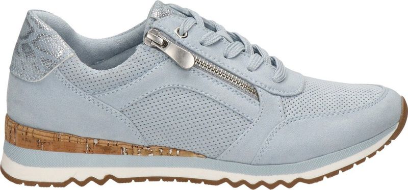 Marco Tozzi dames sneaker - Licht blauw