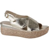 Marco Tozzi 2-28022957 dames sandalen sportief metallic