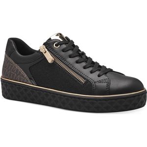 ECCO - Fluidform - Veterboots - Zwart - Leer