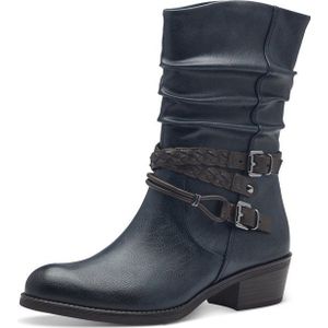 MARCO TOZZI - MT Soft Lining Dames Laarzen - NAVY COMB - Synthetisch