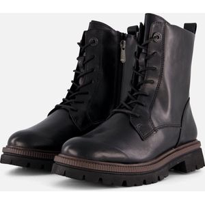 Marco Tozzi Veterschoenen Hoog Veterschoenen Hoog - zwart