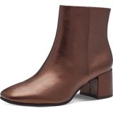 Marco Tozzi - Enkellaars - Bruin - Kunstleer